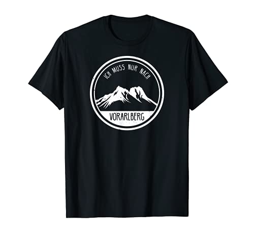 Vorarlberg I Skigebiet Arlberg Motiv für Österreicher T-Shirt
