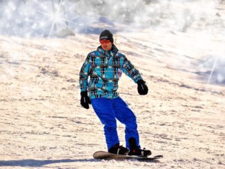 Snowboarding im Wintersporturlaub