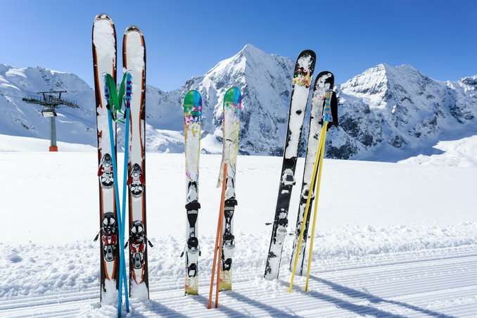 Ski-Ausrüstung